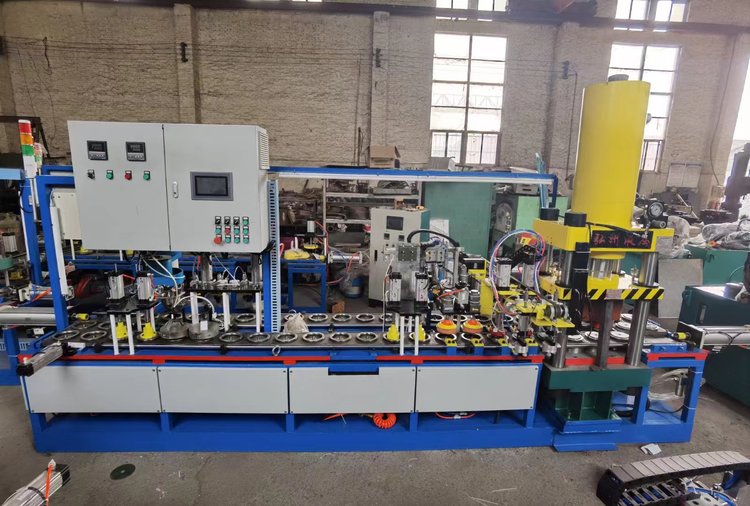 115规格全自动树脂砂轮片成型机 高效生产,日产12000片